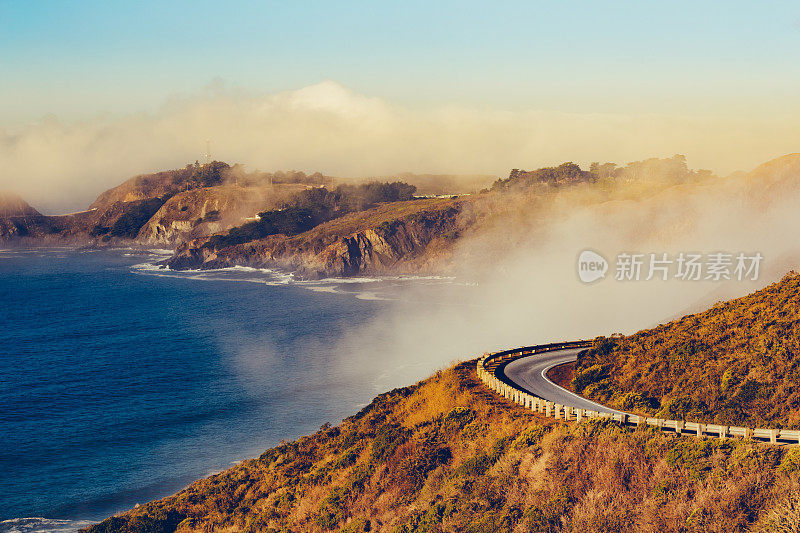 Bonita Cove, Conzelman路，马林县，美国加利福尼亚州